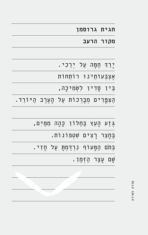מקור הרעב - חגית גרוסמן