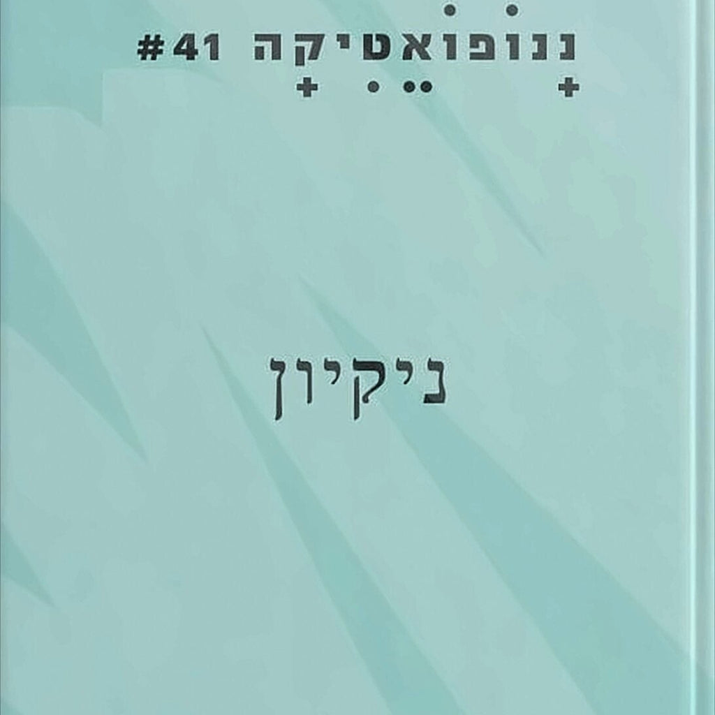 ננופואטיקה 41: ניקיון