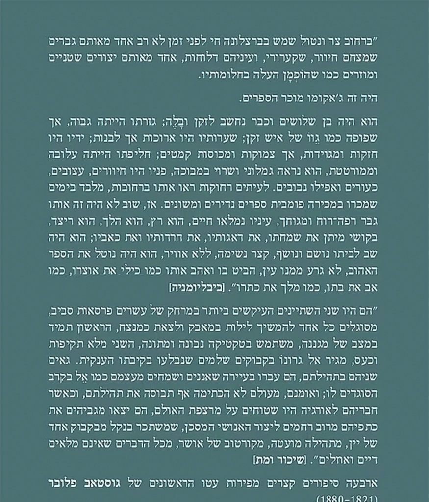 שיכור ומת ועוד שלושה סיפורים - גוסטב פלובר